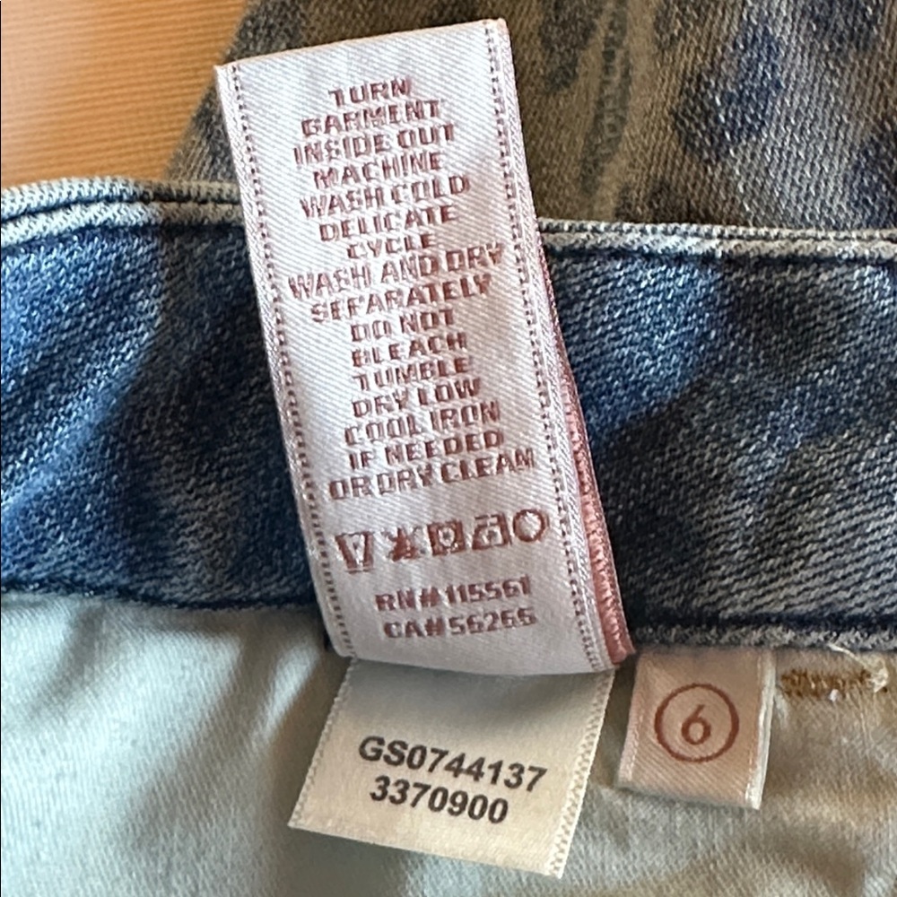 Jen7 By 7 For all Mankind *NWT* Women's Ankle Skinny Sunrise Leopard Jean Pants - Picture 13 of 13